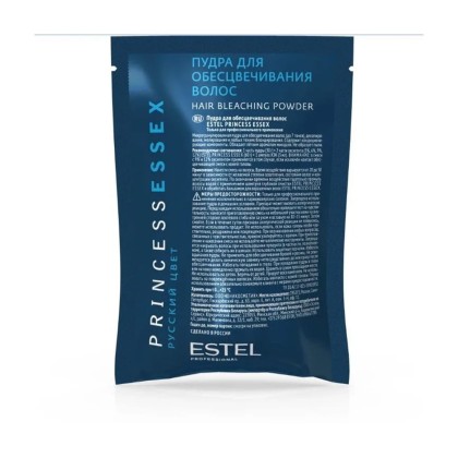 Пудра Estel Professional Princess Essex Bleaching Powder,  для обесцвечивания волос, 30 гр