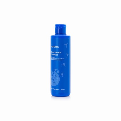 Шампунь CONCEPT Nutri Keratin shampoo, для восстановления волос, 300 мл