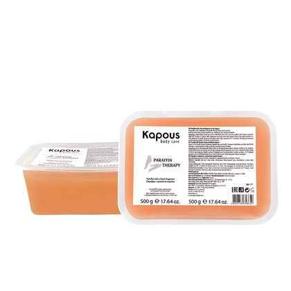 Парафин Kapous Professional, с ароматом персика, в брикете, 500 гр