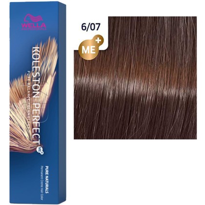 Краска для волос Wella Professionals Koleston Perfect, 6/07, кипарис, стойкая,  60 мл