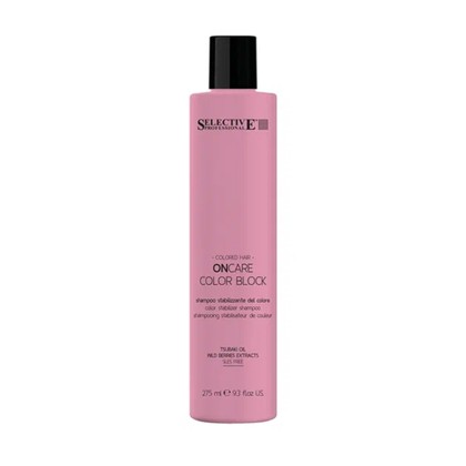 Шампунь Selective Professional ONC Color block shampoo, для стабилизации цвета, 275 мл