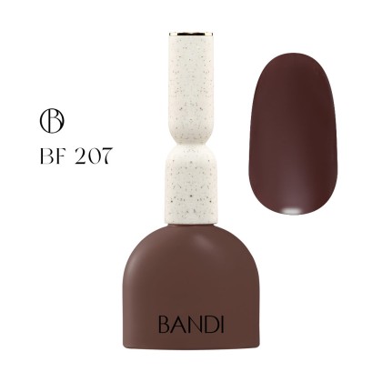 Гель для ногтей BANDI GEL, Chocolate, №207, 10 мл