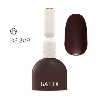 Гель для ногтей BANDI GEL, Choco leather, №209, 10 мл