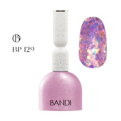 Гель для ногтей BANDI GEL, Prism pink, №129, 10 мл
