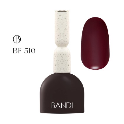 Гель для ногтей BANDI GEL, Paint burgundy, №510, 10 мл