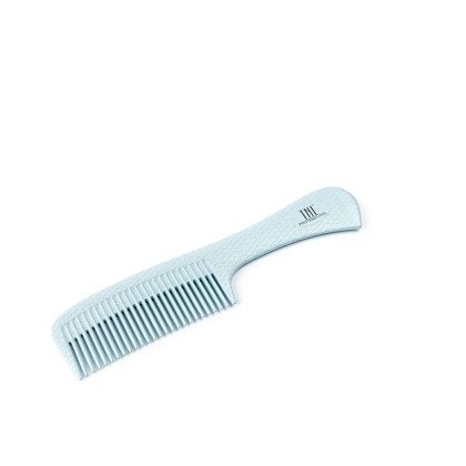Расческа для волос TNL Professional БИО широкая с ручкой, голубая, 47 х 220 мм