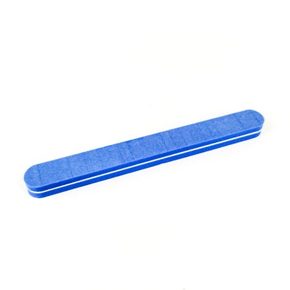 Шлифовщик узкий TNL Professional, 100/220, голубой, в индивидуальной упаковке