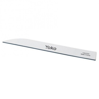 Пилка Yoko, скошенная, 150/220 грит, белая