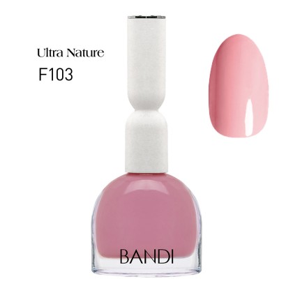 Лак для ногтей BANDI Ultra Nature, Blossom Pink, F103s, 10 мл