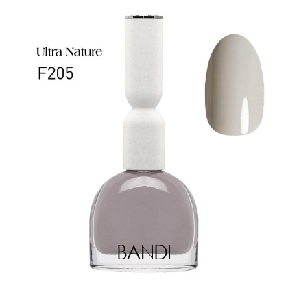 Лак для ногтей BANDI Ultra Nature, Stone Biege, F205s, 10 мл