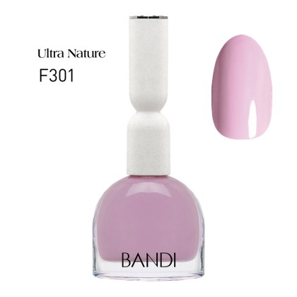 Лак для ногтей BANDI Ultra Nature, Soft Lilac, F301s, 10 мл