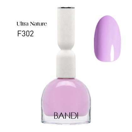 Лак для ногтей BANDI Ultra Nature, Floral Violet, F302s, 10 мл