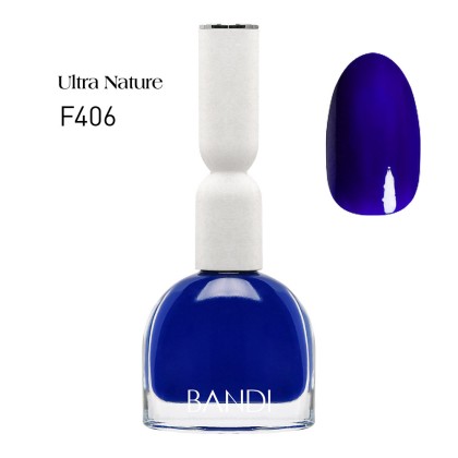 Лак для ногтей BANDI Ultra Nature, Real Blue, F406s, 10 мл