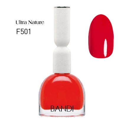 Лак для ногтей BANDI Ultra Nature, Real Red, F501s, 10 мл