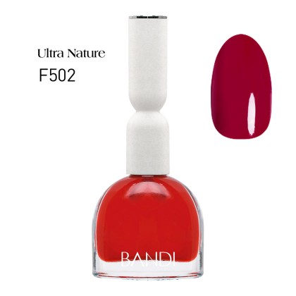 Лак для ногтей BANDI Ultra Nature, Ruby Red, F502s, 10 мл