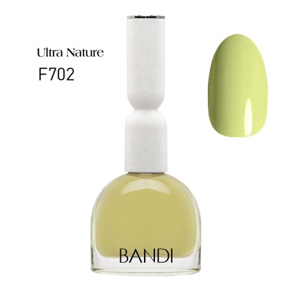 Лак для ногтей BANDI Ultra Nature, Apple Mint, F702s, 10 мл