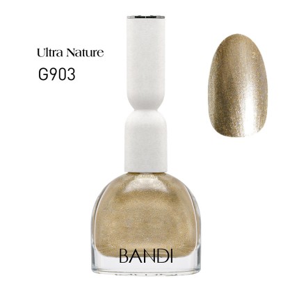 Лак для ногтей BANDI Ultra Nature, Silky Gold, G903s, 10 мл