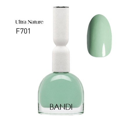 Лак для ногтей BANDI Ultra Nature, Light Mint, F701s, 10 мл
