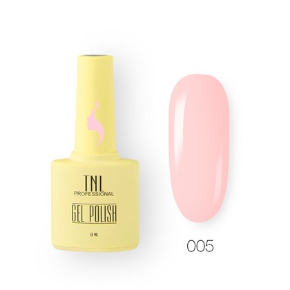 Гель-лак для ногтей TNL Professional, 8 Чувств, №005, Розовый жемчуг, 10 мл