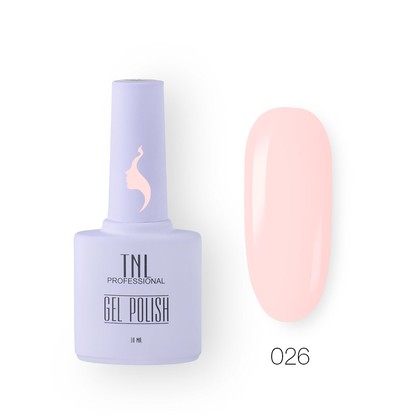 Гель-лак для ногтей TNL Professional, 8 Чувств, №026, Розовая лилия, 10 мл
