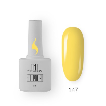 Гель-лак для ногтей TNL Professional, 8 Чувств, №147, Лимонный пломбир, 10 мл
