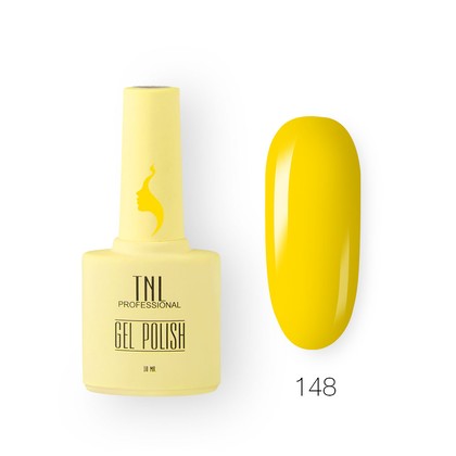 Гель-лак для ногтей TNL Professional, 8 Чувств, №148, Лимонный, 10 мл