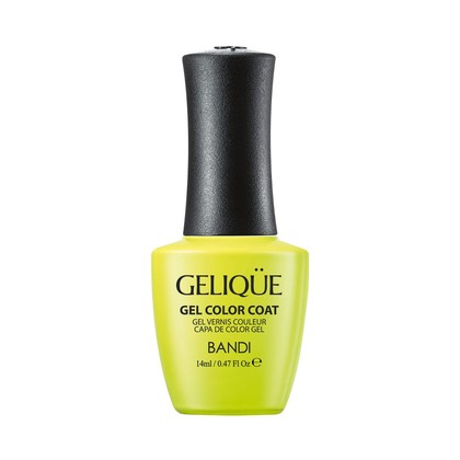 Гель-лак для ногтей BANDI GELIQUE, Neon Yellow, №620, 14 мл