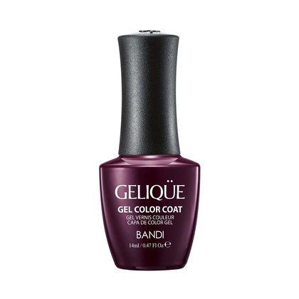 Гель-лак для ногтей BANDI GELIQUE, Purple Merlot, №331, 14 мл