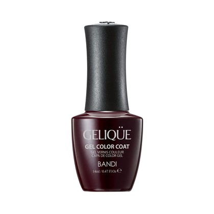 Гель-лак для ногтей BANDI GELIQUE, Red Noir, №520, 14 мл