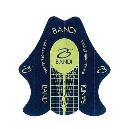 Формы для искусственного моделирования ногтей BANDI Acrylic & Gel Form, 100 шт