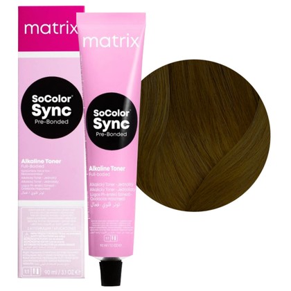 Краска для волос Matrix SoColor Sync Pre-Bonded 4A, 90 мл