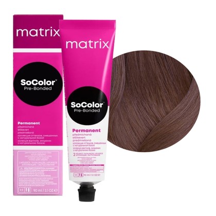 Краска для волос Matrix SoColor Pre-Bonded 6VА, 90 мл