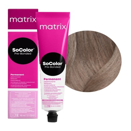 Краска для волос Matrix SoColor Pre-Bonded 8N, 90 мл