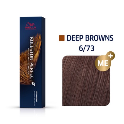 Краска для волос Wella Professionals Koleston Perfect, Deep Browns 6/73, стойкая, 60 мл