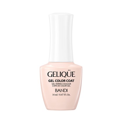 Гель-лак для ногтей BANDI GELIQUE, Color for Today Beige Fit, Today Pink Beige №253, 14 мл